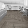 Дизайн плитка Interface Textured Woodgrains A00405 Grey Dune Серый
