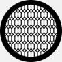 Гобо металлические Rosco Abstract 77597 чёрный — купить в Москве в интернет-магазине Snabimport