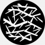 Гобо металлические Rosco Abstract 78251 чёрный — купить в Москве в интернет-магазине Snabimport