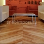 Дизайн плитка Amtico Signature Washed Teak AR0W5990 коричневый