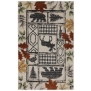 Ковер Durkan Rugs Madison Autumn Leaves Linen Серый — купить в Москве в интернет-магазине Snabimport