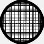 Гобо металлические Rosco Breakups 77424 чёрный — купить в Москве в интернет-магазине Snabimport