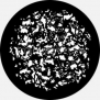 Гобо металлические Rosco Breakups 77570 чёрный — купить в Москве в интернет-магазине Snabimport