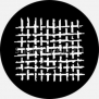 Гобо металлические Rosco Breakups 78048 чёрный — купить в Москве в интернет-магазине Snabimport