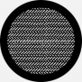 Гобо металлические Rosco Breakups 78442 чёрный — купить в Москве в интернет-магазине Snabimport