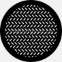 Гобо металлические Rosco Breakups 78443 чёрный — купить в Москве в интернет-магазине Snabimport