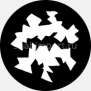 Гобо металлические Rosco Breakups 78459 чёрный — купить в Москве в интернет-магазине Snabimport