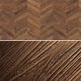 Дизайн плитка Project Floors Chevron-PW3100FP коричневый — купить в Москве в интернет-магазине Snabimport