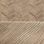 Дизайн плитка Project Floors Chevron-PW3101FP коричневый — купить в Москве в интернет-магазине Snabimport