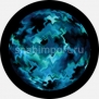 Гобо стеклянные Rosco Color Abstract 86729 голубой — купить в Москве в интернет-магазине Snabimport