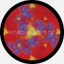 Гобо стеклянные Rosco Color Abstract 86741 Красный — купить в Москве в интернет-магазине Snabimport