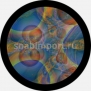 Гобо стеклянные Rosco Color Abstract 86742 синий — купить в Москве в интернет-магазине Snabimport