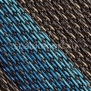 Тканное ПВХ покрытие 2tec2 Stripes Conch Blue коричневый