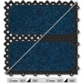 Модульное грязезащитное покрытие Forbo Coral Click-7827/7837/7877/7887 stratos blue
