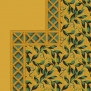 Ковер Durkan Print Botanica D5454 желтый — купить в Москве в интернет-магазине Snabimport