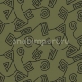 Ковровое покрытие Ege Metropolitan RF5295491 зеленый — купить в Москве в интернет-магазине Snabimport
