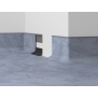Плинтус напольный ПВХ для завода напольных покрытий на стену Dollken EL-3,5 0146 Серый