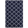 Ковер Durkan Rugs Loop Print Base Fancy Trellis Navy чёрный — купить в Москве в интернет-магазине Snabimport