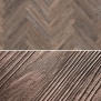 Дизайн плитка Project Floors Fischgrat PW1265HB коричневый — купить в Москве в интернет-магазине Snabimport