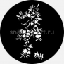 Гобо металлические Rosco Tree &amp; Flowers 76573 чёрный — купить в Москве в интернет-магазине Snabimport