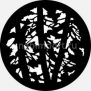 Гобо металлические Rosco Tree &amp; Flowers 77734 чёрный — купить в Москве в интернет-магазине Snabimport