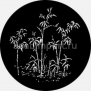 Гобо металлические Rosco Tree &amp; Flowers 77781 чёрный — купить в Москве в интернет-магазине Snabimport