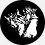 Гобо металлические Rosco Tree &amp; Flowers 77794 чёрный — купить в Москве в интернет-магазине Snabimport