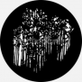Гобо металлические Rosco Tree &amp; Flowers 77841 чёрный — купить в Москве в интернет-магазине Snabimport