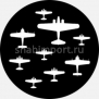 Гобо металлические Rosco Graphics 76561 чёрный — купить в Москве в интернет-магазине Snabimport