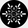 Гобо металлические Rosco Fire &amp; Ice 77151 чёрный — купить в Москве в интернет-магазине Snabimport