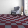 Ковровая плитка Rus Carpet tiles Loft-20 Красный