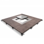 Дизайн плитка FineFloor Matrix LooseLay 4945 Ceramic коричневый