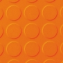 Каучуковое покрытие Polyflor SaarFloor Noppe Orange-010 оранжевый — купить в Москве в интернет-магазине Snabimport