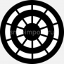 Гобо металлические Rosco Rotation 77656 чёрный — купить в Москве в интернет-магазине Snabimport