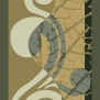 Ковер Durkan Print Etched S21724 коричневый — купить в Москве в интернет-магазине Snabimport