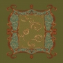 Ковер Durkan Print Free Spirit S6294 зеленый — купить в Москве в интернет-магазине Snabimport