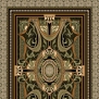 Ковер Durkan Print Guinevere Collection S6524-MW59 коричневый — купить в Москве в интернет-магазине Snabimport