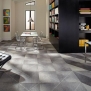 Ковровая плитка Milliken USA LINEATION Triangular Path TGP118-165 Серый