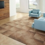 Ковровая плитка Milliken USA LINEATION Triangular Path TGP15-114 коричневый