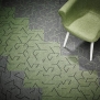 Ковровая плитка Forbo Flotex Planks Triad 131013 Серый