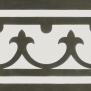 Дизайн-плитка Invictus Maximus Tile Victorian Bord Charcoal