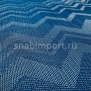 Тканые ПВХ покрытие Bolon Missoni Zigzag Cyan (рулонные покрытия) синий — купить в Москве в интернет-магазине Snabimport