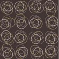 Ковровое покрытие Halbmond Circles in motion 17005-a01 коричневый — купить в Москве в интернет-магазине Snabimport