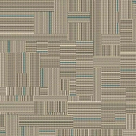 Ковровая плитка Milliken USA REMIX CUSTOM Freestyle 365 Olive-Aqua Серый