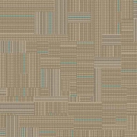 Ковровая плитка Milliken USA REMIX CUSTOM Freestyle 375 Tan-Aqua Бежевый — купить в Москве в интернет-магазине Snabimport