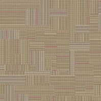 Ковровая плитка Milliken USA REMIX CUSTOM Freestyle 379 Tan-Raspberry Бежевый