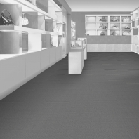 Ковровая плитка Interface Elevation III 4199009 Carrara Серый
