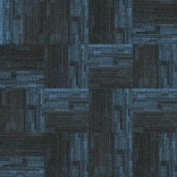 Ковровая плитка Interface Works Geometry 4278009Cobalt синий — купить в Москве в интернет-магазине Snabimport