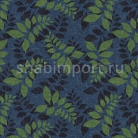 Ковровое покрытие Forbo Flotex Vision Floral Autumn 640008 синий — купить в Москве в интернет-магазине Snabimport