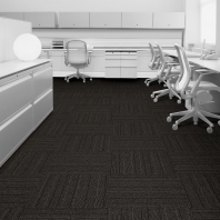 Ковровая плитка Interface Old Street 9442006 Graphite Grid коричневый